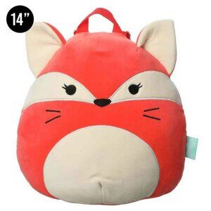 Squishmallows Fifi The Fox Plush Mini Backpack NWT​